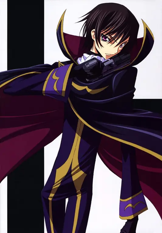 Gambar Lelouch Lamperouge dari Code Geass