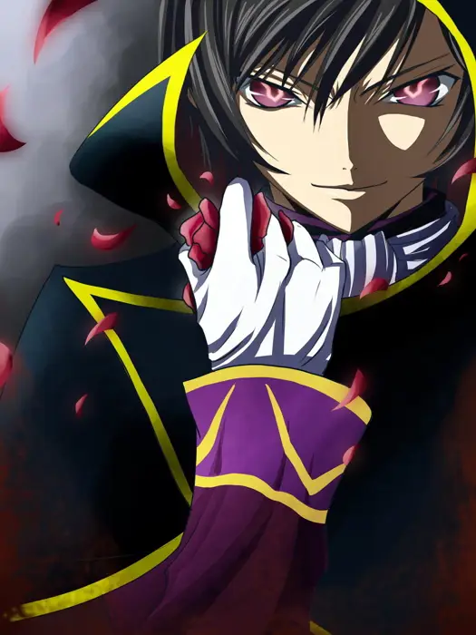 Ilustrasi karakter Lelouch Lamperouge