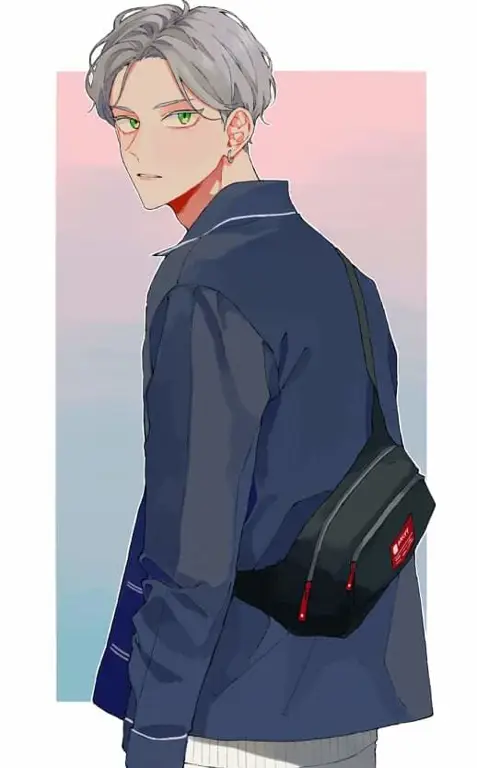 Gambar fanart Lev Haiba dari Haikyuu!!