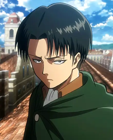 Gambar Levi Ackerman dari anime Attack on Titan