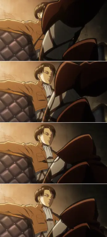 Gambar Levi Ackerman di Attack on Titan Season 1