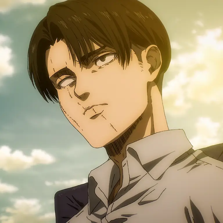 Levi Ackerman, Kapten Pasukan Pengintai Gambar Levi Ackerman di Shingeki no Kyojin Season 4