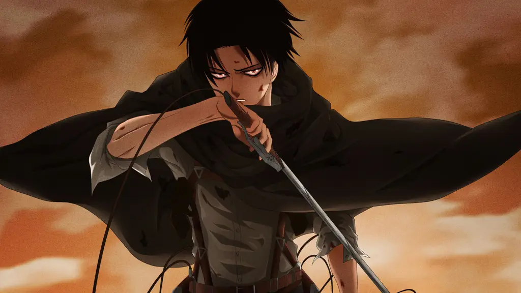 Gambar Levi Ackerman dari Attack on Titan