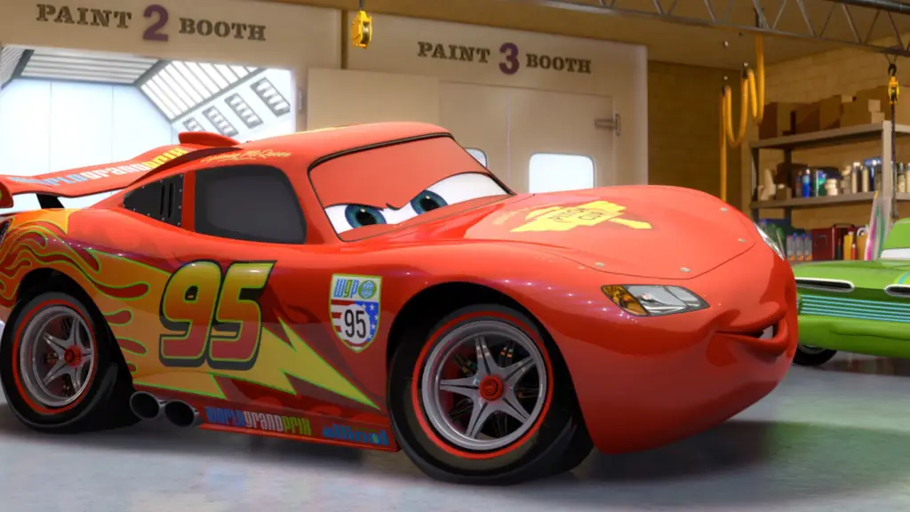 Gambar Lightning McQueen dari film Cars 3