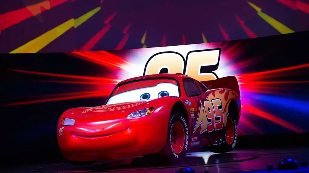 Adegan balap Lightning McQueen