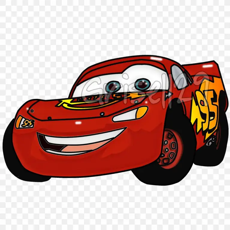 Gambar kartun Lightning McQueen