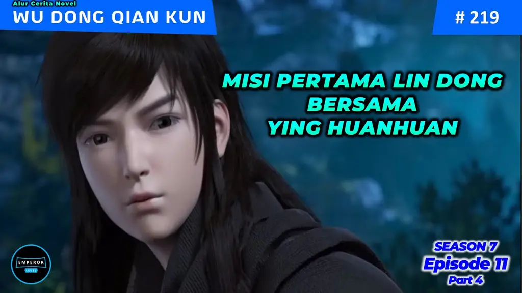 Gambar Lin Dong, tokoh utama dalam Manga Wu Dong Qian Kun