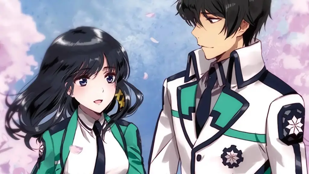 Suasana akademi sihir di The Irregular at Magic High School