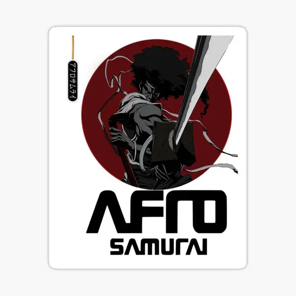 Logo resmi anime Afro Samurai.