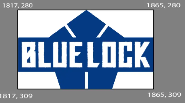 Logo anime Blue Lock