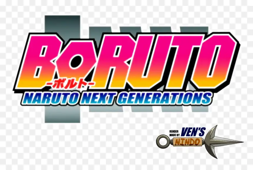 Logo resmi anime Boruto