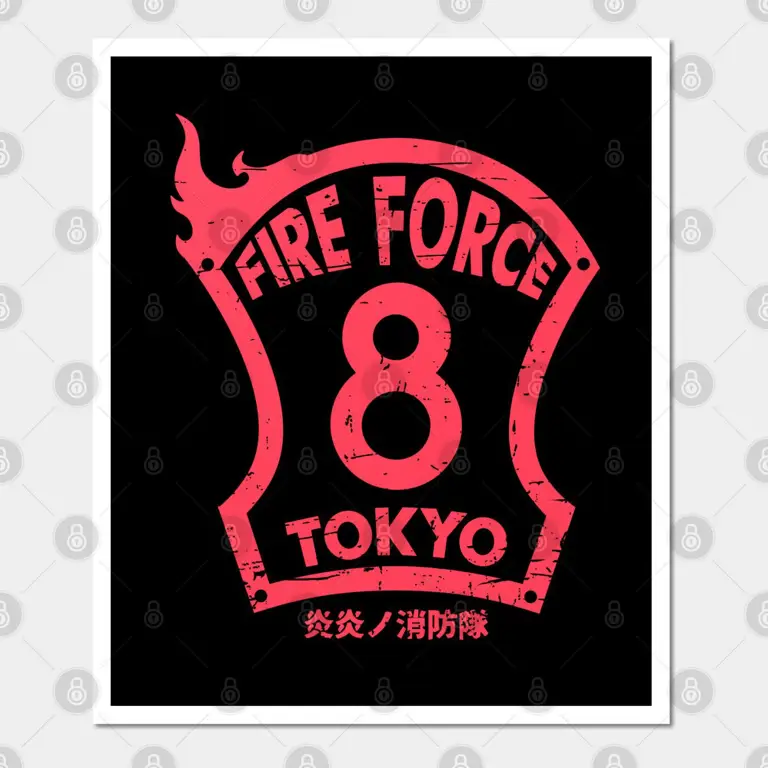 Logo anime Fire Force