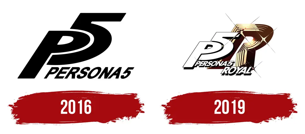 Logo resmi dari anime Persona 5