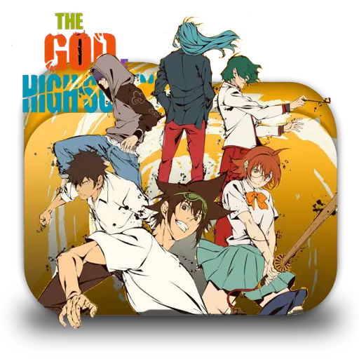 Logo resmi dari anime The God of High School