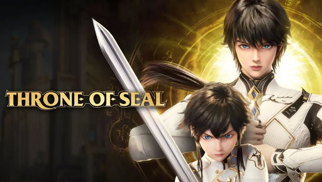 Logo resmi anime Throne of Seal