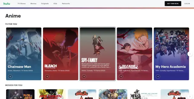 Logo berbagai aplikasi streaming anime