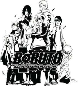 Logo resmi anime Boruto