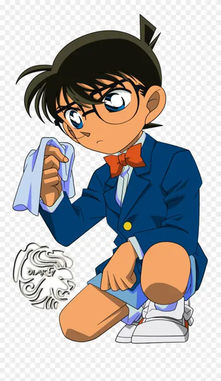 Logo Detective Conan Logo resmi anime Detective Conan