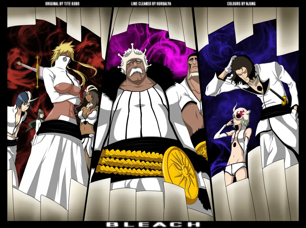 Logo Espada nomor satu dari anime Bleach