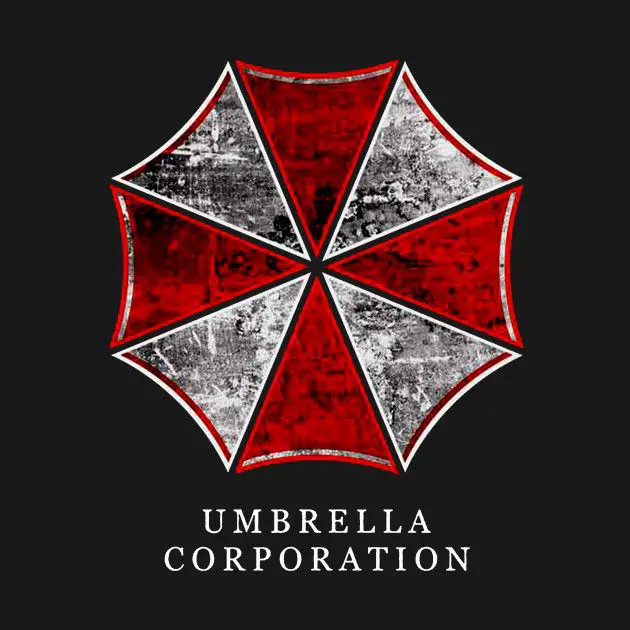 Logo Umbrella Corporation dari film Resident Evil