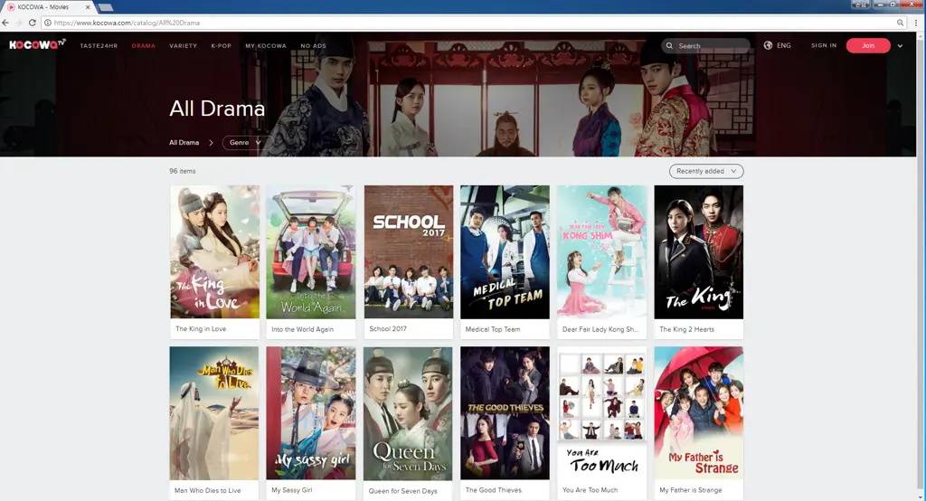 Berbagai platform streaming drama Korea