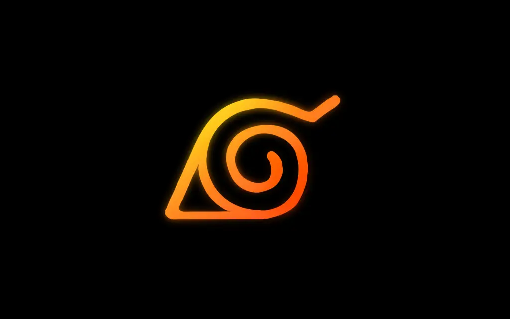 Logo resmi dari anime Naruto Shippuden