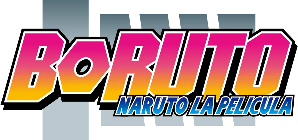 Logo Platform Streaming Resmi Boruto Logo berbagai layanan streaming Boruto