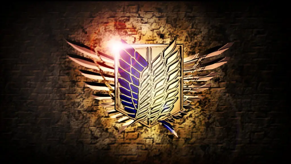 Logo resmi anime Attack on Titan Logo Attack on Titan