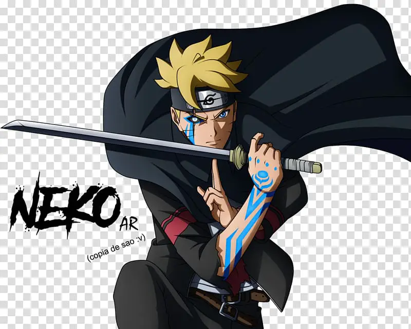 Logo resmi anime Boruto