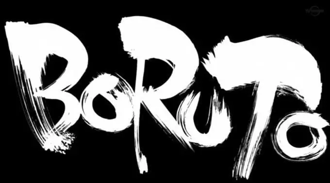 Logo anime Boruto