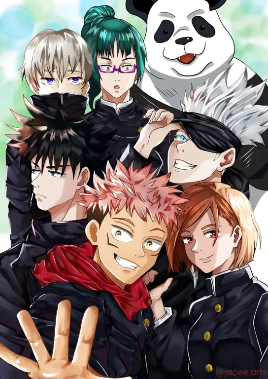 Logo anime Jujutsu Kaisen