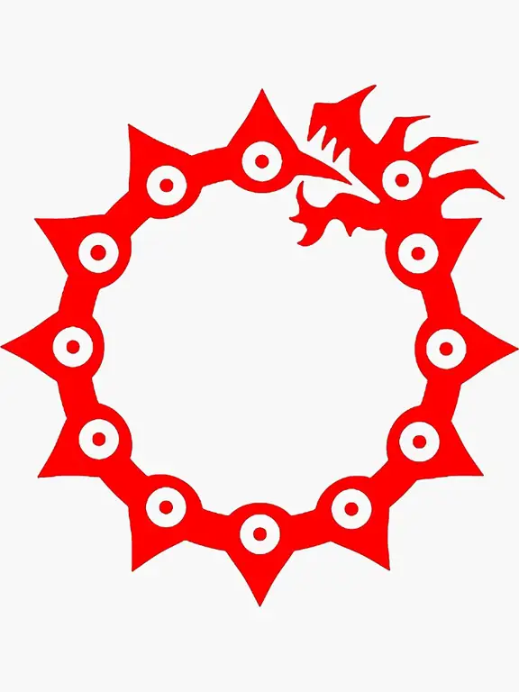 Logo resmi Nanatsu no Taizai Logo anime Nanatsu no Taizai