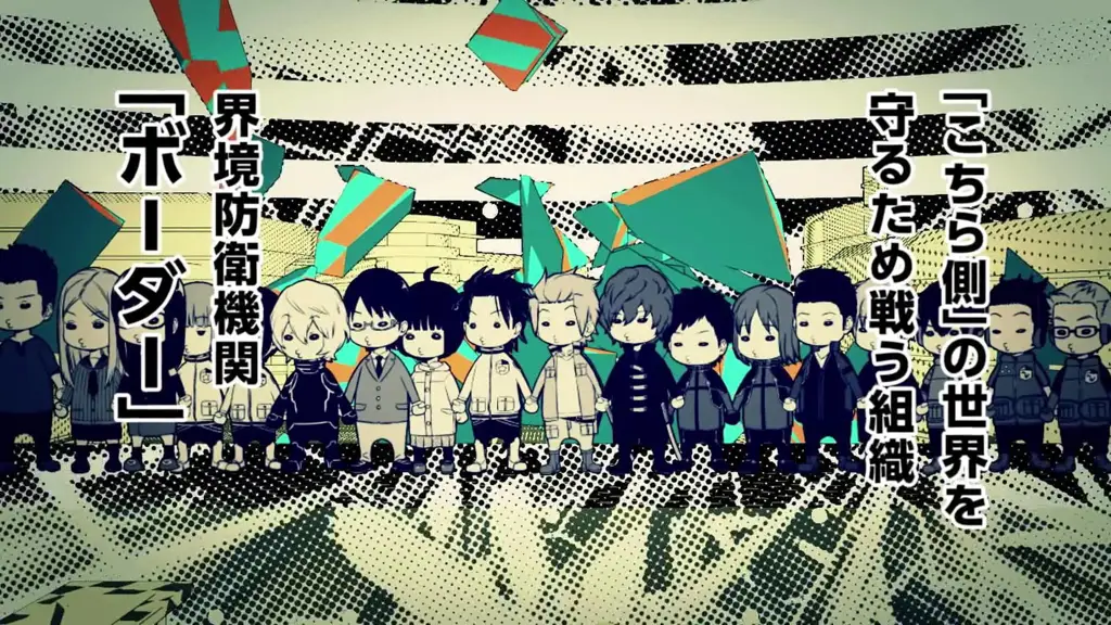 Logo Resmi World Trigger Logo anime World Trigger