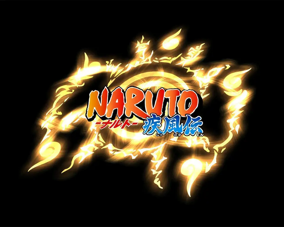 Logo serial anime Naruto Shippuden Logo Naruto Shippuden