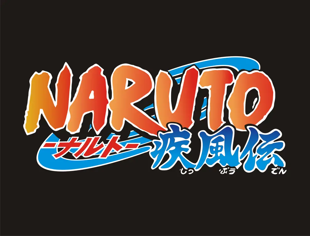 Logo serial anime Naruto Logo Naruto