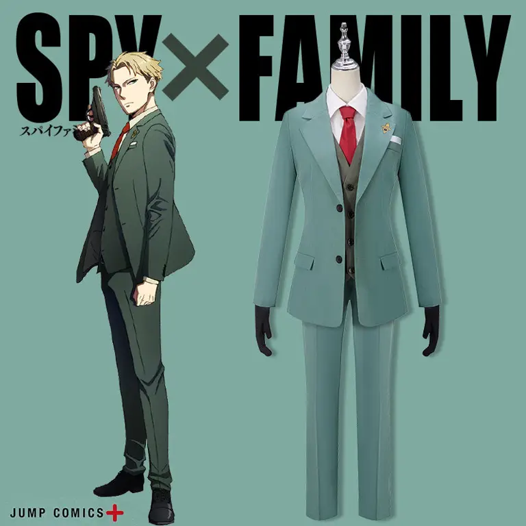 Gambar Loid Forger, sang mata-mata, dari anime Spy x Family