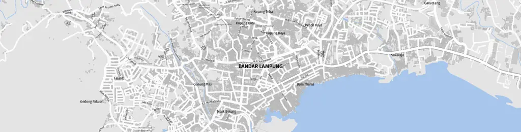 Peta Lokasi K24 di Bandar Lampung