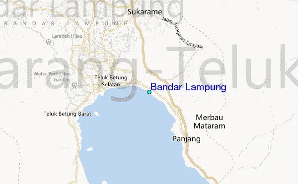 Peta lokasi apotik di Bandar Lampung