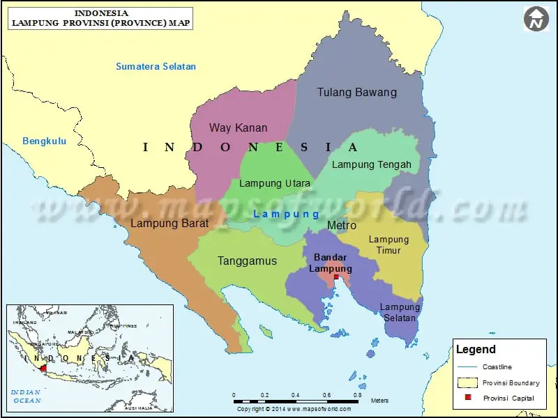 Peta Lokasi Kantor Imigrasi Kelas I Bandar Lampung