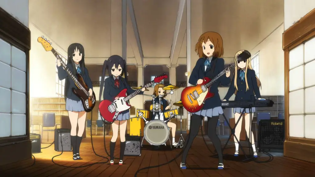 Gambar lokasi-lokasi di dunia nyata yang menjadi inspirasi dalam anime K-On!