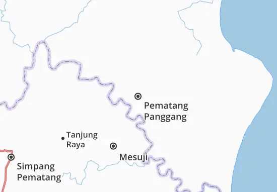 Peta lokasi Pematang Bandar