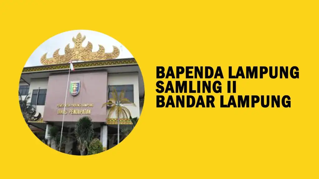 Gambar kantor Samsat Bandar Lampung