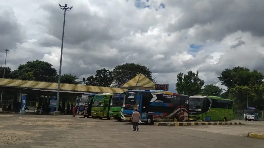 Peta lokasi terminal bus di Bandar Lampung