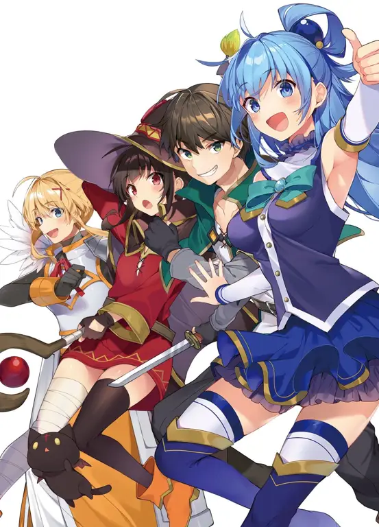 Ilustrasi Lord Kazuma dari Konosuba