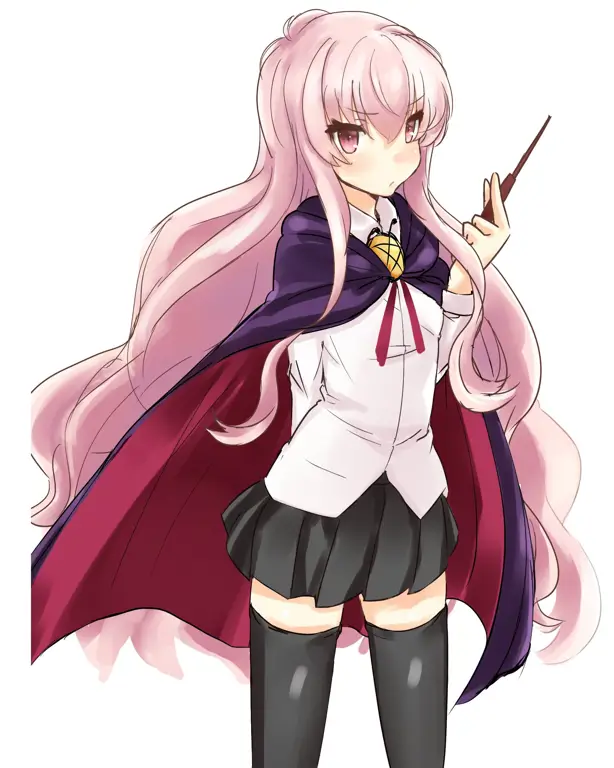 Gambar Louise dari anime Zero no Tsukaima