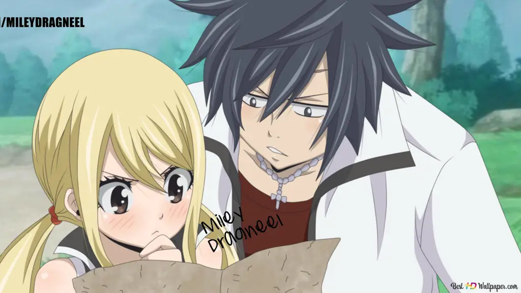 Gambar Lucy Heartfilia dalam Fairy Tail 100 Year Quest