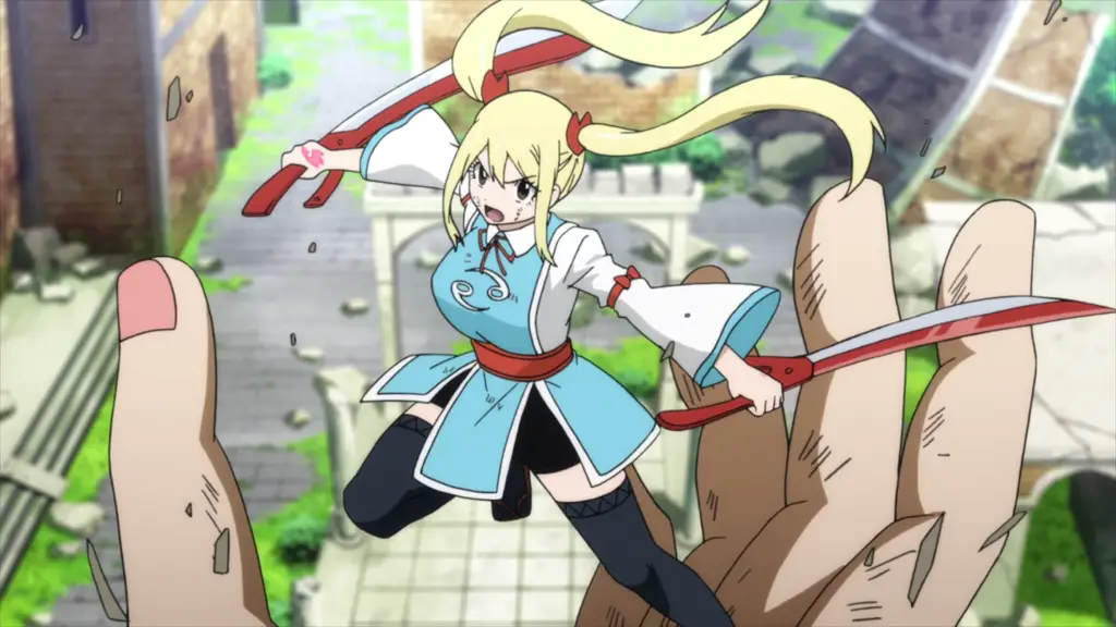 Lucy Heartfilia dalam Fairy Tail 100 Tahun Quest