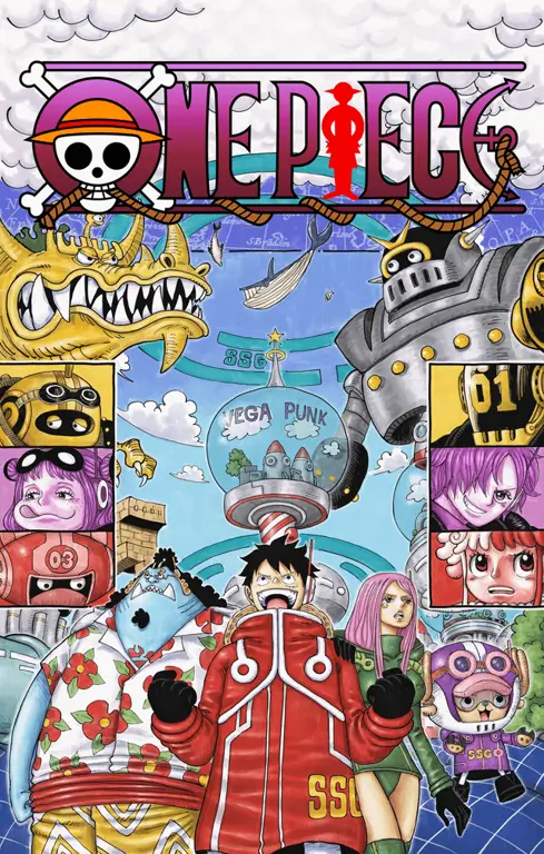 Luffy dalam aksi di One Piece Episode 107