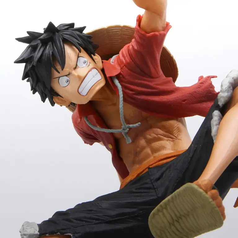 Luffy dalam adegan aksi di One Piece Stampede