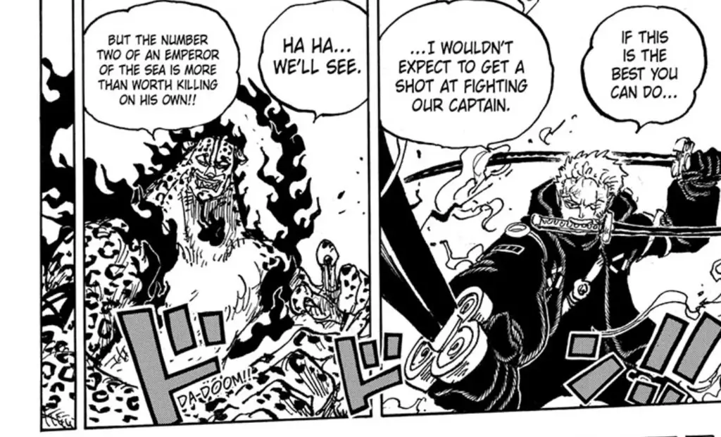 Luffy dalam One Piece Chapter 1096